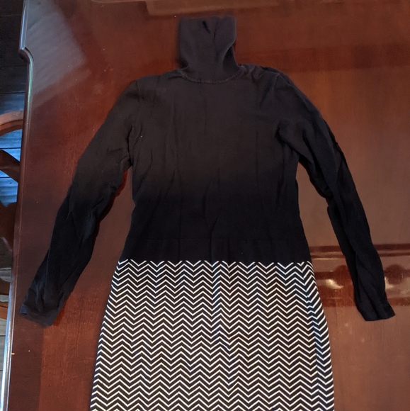 Ralph Lauren turtleneck sweater dress - Picture 1 of 3